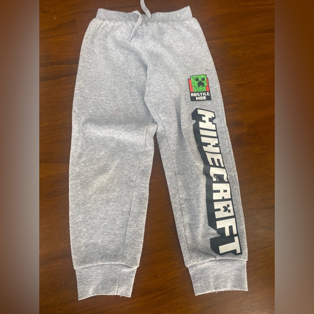 Minecraft sweatpants XS (4-5)